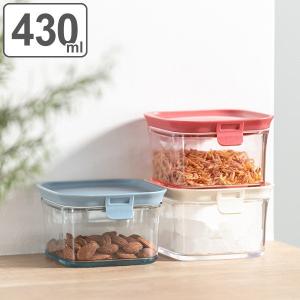 保存容器 プラスチック製 430ml Sサイズ スタッキングできる