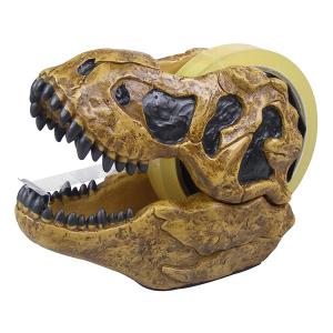 テープカッター テープデディスペンサー ティラノサウルス 化石 恐竜 （ セロハンテープ台 文具 文房具 ステーショナリー ）｜colorfulbox