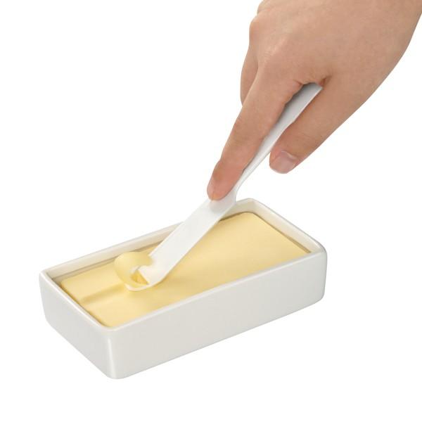 バターナイフ ピーラー式バターナイフ バターが薄く削れる （ バター用ナイフ バター削り バターピー...