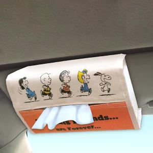 スヌーピー　ティッシュカバー SNOOPY（スヌーピー） ティッシュケース スヌーピー＆フレンド 車