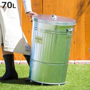 ゴミ箱 70L オバケツ キャスター付き （ OBAKETSU ふた付き