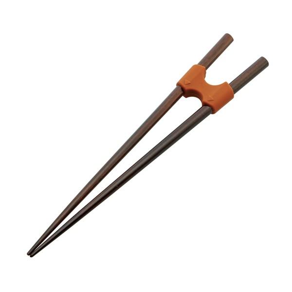 箸 21cm 介護 持ちやすい 天然木 シリコン （ お箸 ジョイント リハビリ 介護用 サポート箸...