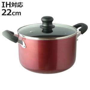 パール金属 両手鍋 20cm IH対応 だんらん ステンレス製 （ ガス火 IH