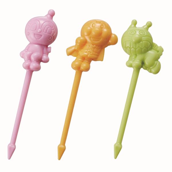 ピック お弁当 アンパンマン 6本入 カラーピック （ お弁当ピック お弁当グッズ 幼稚園 保育園 ...