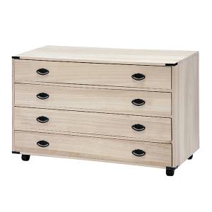 桐タンス 幅98.5cm 5段 引出し 完成品 日本製 （ 桐 桐箪笥 桐たんす