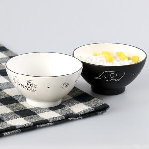 茶椀 220ml あにまる・わーるど 皿 食器 子供用食器