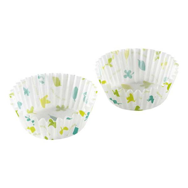 おかずカップ 20枚入 吸い吸い お弁当カップ グリーンリーフ （ おかず容器 小分けカップ シンプ...