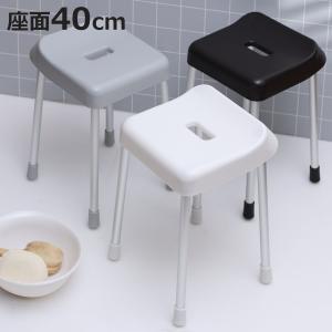 風呂イス 40cm スタイルピュア バススツール 風呂椅子 40 （ 風呂いす バスチェア 腰かけ 4本脚 ）