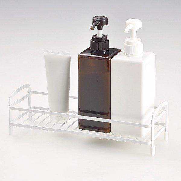 ディスペンサースタンド スパージュ ボトルスタンド ディスペンサーラック シャンプー （ バス収納 ...