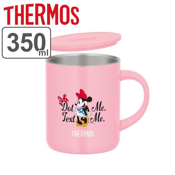 マグカップ サーモス thermos 350ml 真空断熱 ミニーマウス JDG-350DS ステン...