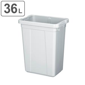 ゴミ箱 36L エコペール 本体のみ （ 36 リットル ダストボックス キッチン 大容量 プラスチック ごみ箱 角型 屑入れ 屑箱 ）｜colorfulbox