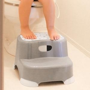 ステップ 踏み台 グレースター 子供 2段 高さ21cm 耐荷重100kg 滑り止め加工 （ キッズ ステップ台 ステップスツール 脚立 ）