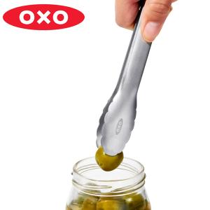 OXO オクソー トング ステンレス製 ミニトング （ 小型トング キッチントング 調理用トング クッキングトング ）｜お弁当グッズのカラフルボックス