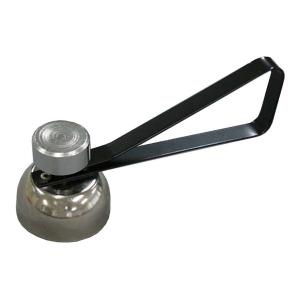 エッグハンマータッチ 殻割り器 ゆで卵 （ 卵割り器 シルバー ステンレス製 ステンレス 卵 殻割り 手動 日本製 ）