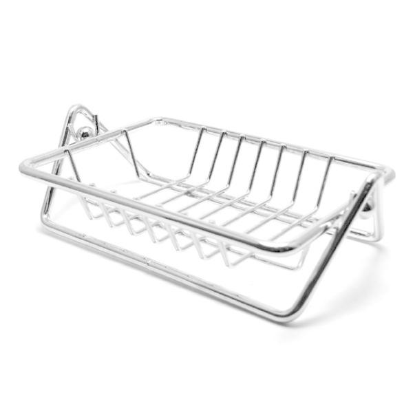 石鹸皿 ワイヤーソープディッシュ with 4pcsスタンド ソープディッシュ （ 石けん皿 石鹸置...