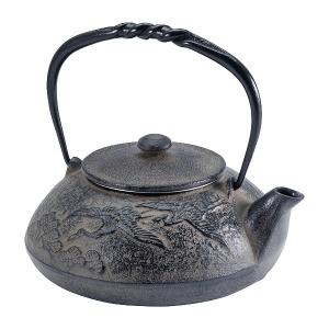 日本製 池永鉄工 鉄瓶 楓 伝統工芸品 池永鉄工 鉄瓶 IH対応 満水容量 2L 楓 南部鉄瓶 やかん ケトル （ ガス