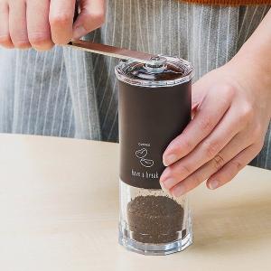 コーヒーミル pure 手動 セラミック ステンレス （ ミル コーヒー豆 手
