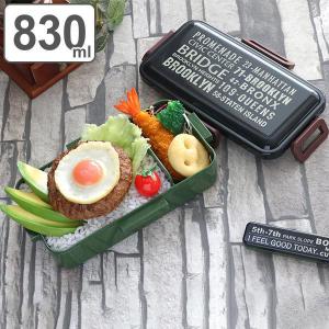 スケーター お弁当箱 2段 抗菌 850ml パッキン一体型 ふわっと ミズノ