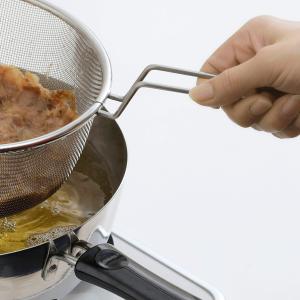 ザル 20cm ステンレス製 日本製 ゆであげ...の詳細画像3