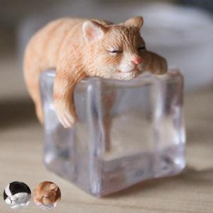 置物 猫 ネコ オブジェ アイスアニマル （ 小物 オーナメント 動物 雑貨 ねこ ）｜colorfulbox