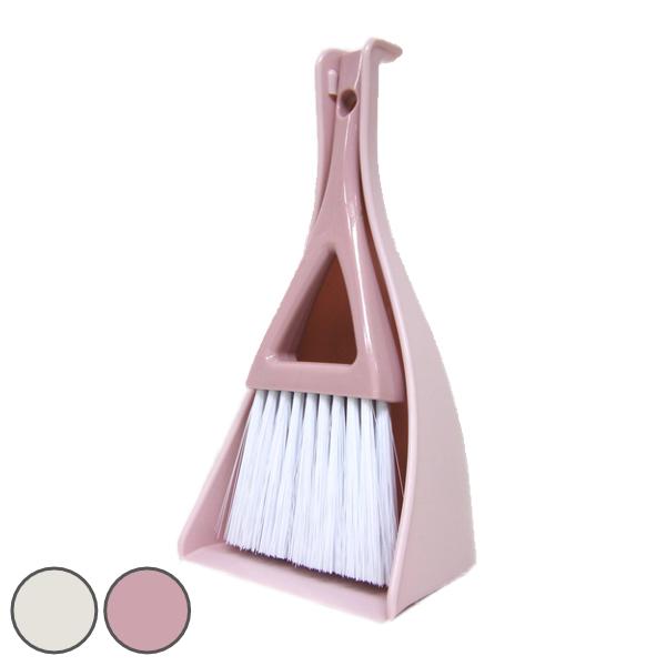 卓上 ほうき ちりとり セット ミニ 化繊ほうき 机 掃除 （ 箒 ホウキ チリトリ 自立 そうじ ...