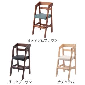 ベビーチェア 幅35cm 木製 高さ調整 キッ...の詳細画像2