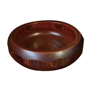 菓子鉢 24cm 八寸はつり鉢 木製 天然木 漆 （ 菓子皿 菓子器 ボウル