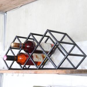 ☆美品•アイアン☆ワインラック•ワインスタンド/5本用☆ ワインラック DULTON ダルトン メタルワインラック ソアベ ワイン