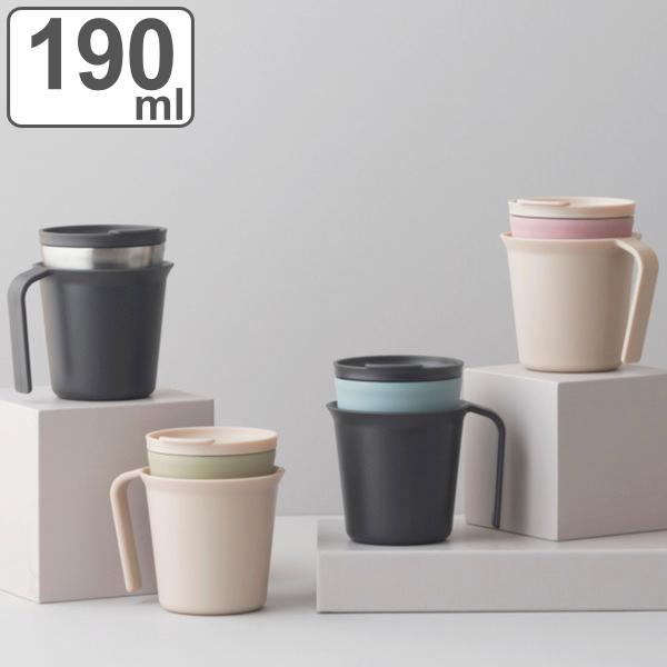 ステンレスタンブラー フタ付き 190ml STOS ステンレス （ マグカップ タンブラー ふた付...