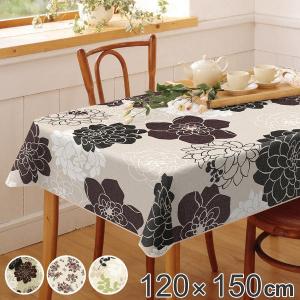 テーブルクロス 120×150cm MGプリントレース パリス 樹脂製 日本製