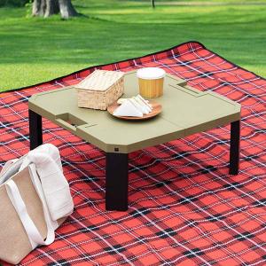 ピクニックテーブル コンパクト 折りたたみ テーブル アウトドア