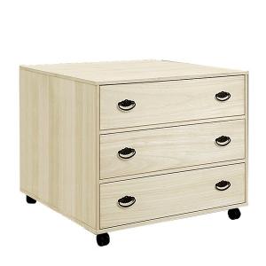 マーゼルン 総桐 押入れタンス 4段 深型 キャスター付 日本製 幅75cm