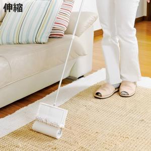 アズマ工業 粘着クリーナー 伸縮式 ぱたぱた粘着ローラー （ 粘着
