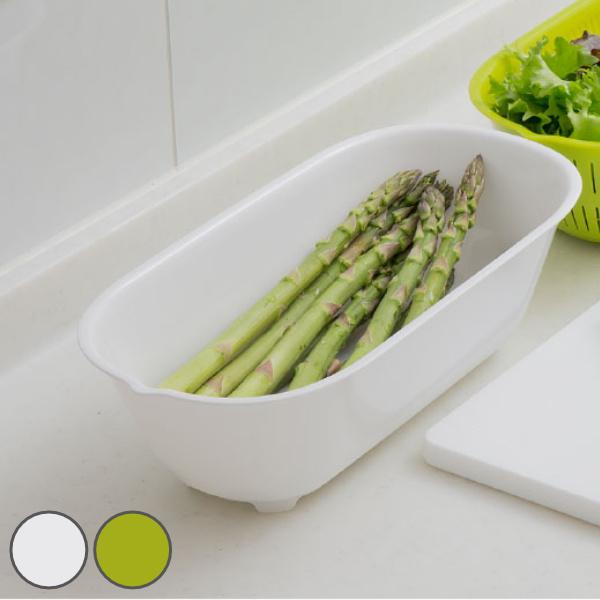 ボウル 長ボウル オーバル型 （ 角型 ぼうる ボール 四角いボウル 長方形 プラスチック ）