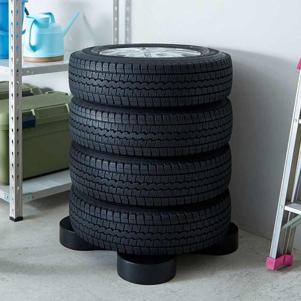 タイヤ置き タイヤパレット 保管 収納 （ タイヤ収納 タイヤ スタッドレス スペア 保管用 パレッ...