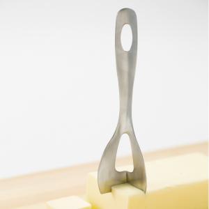 バターカッター 四角く切れるバターナイフ ステンレス 日本製 （ バター ナイフ カット 四角に切れる 取り分け ）