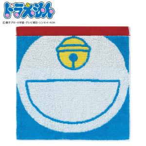 7点【ドラえもん◆ケース　トートバッグ　ハンドタオル　チャーム】おまけ付 タオルチーフ 25×25cm ドラえもんプチギフト W （ タオル ハンカチ