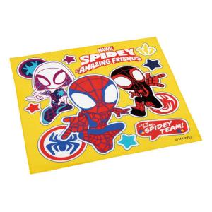 ランチクロス 43cm スパイダーマン SPIDEY （ ナフキン ランチョンマット 弁当包み 三角巾 子供 ）｜colorfulbox