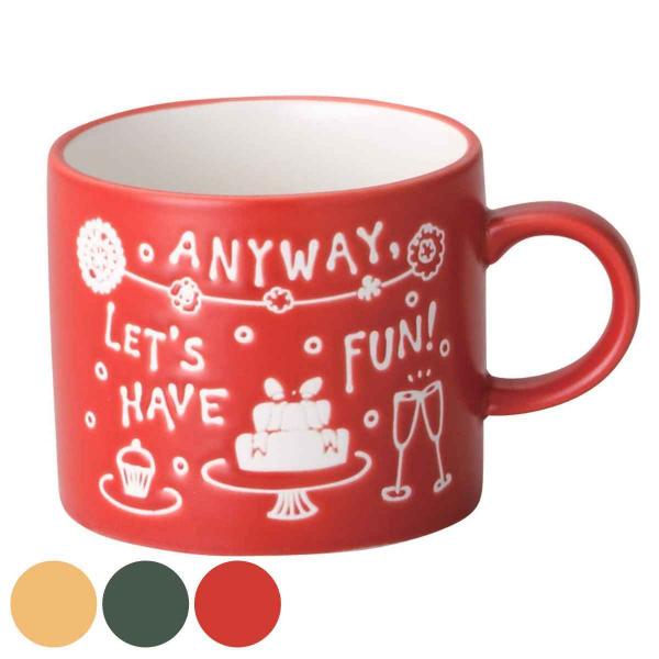 マグカップ 340ml FUN!FUN!MUG 磁器 美濃焼 日本製 （ 電子レンジ対応 食洗機対応...