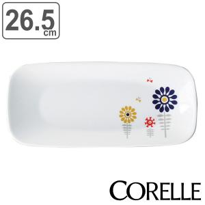 CORELLE（コレール） フェアリーフローラ スクエア長皿 5枚セット CP