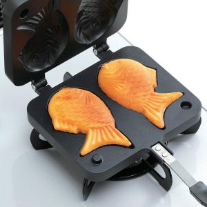 パール金属 たい焼き器 フッ素加工 おやつDEっSE アルミニウム