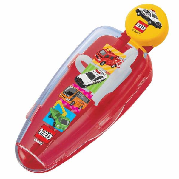 トレーニング箸 14cm トミカ ケース付き プラスチック （ おけいこ箸 躾箸 躾け箸 練習箸 箸...