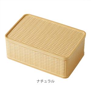 弁当箱 1段 800ml ラット バスケット風...の詳細画像3
