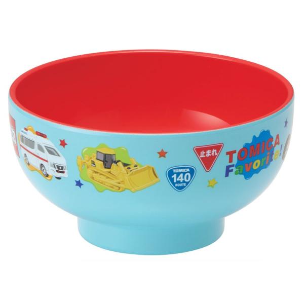汁椀 250ml トミカ プラスチック （ 食洗機対応 電子レンジ対応 お椀 椀 うつわ おわん ボ...