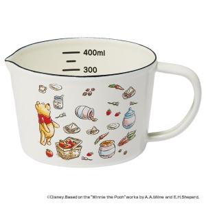Disney（ディズニー） 計量カップ 450ml ホーロー製 くまのプーさん