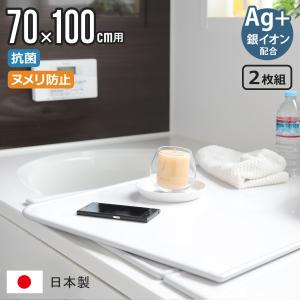 東プレ 特典付き 風呂ふた 組み合わせ 75×110cm 用 L11 3枚組 Ag銀