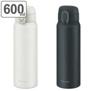 【新品未使用】非売品BINANCE ステンレス水筒 600ml ピーコック魔法瓶工業 水筒 600ml ステンレス ワンタッチ 保温 保冷