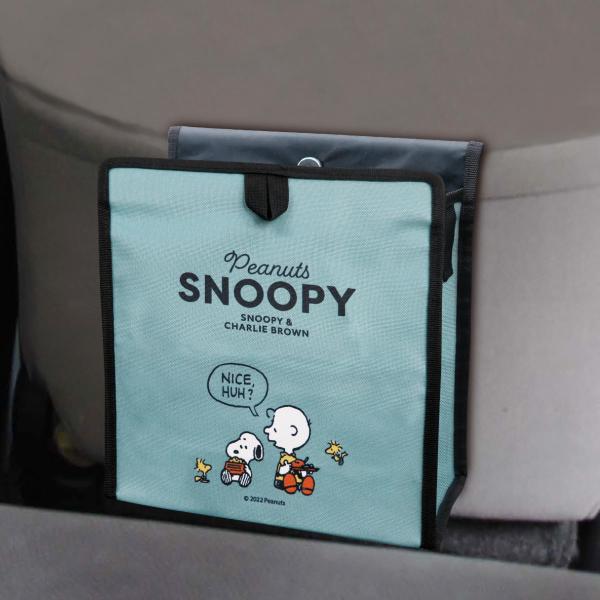 車 収納 スマートポケット スヌーピー （ シートポケット SNOOPY シートバックポケット ポケ...