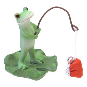 置き物 ツノの親分 Copeau コポー （ カエル 置物 玄関 かえる 蛙