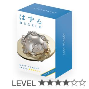 ハナヤマ 知恵の輪 ハズル キャスト スノー 難易度2 （ ちえのわ はず